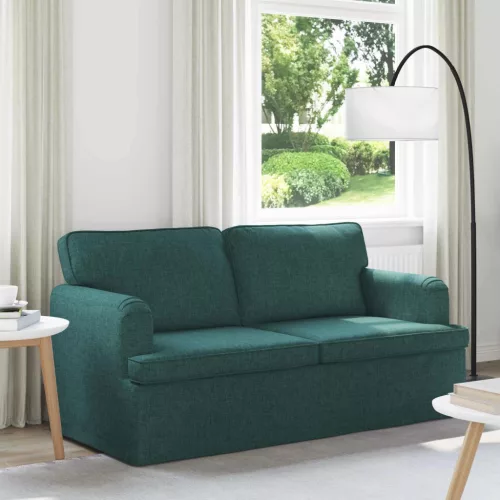Kanapé Sötétzöld 162 x 80 x 85 cm szövet
