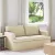 vidaXL Kanapé Krém 162 x 80 x 85 cm szövet