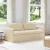 vidaXL Kanapé Krém 196 x 82 x 85 cm szövet