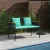 Kerti pad 2 -Seater 117 x 54 x 74.5 cm polirattan