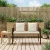 Kültéri padok 2 -Seater 116 x 56 x 75 cm polirattan