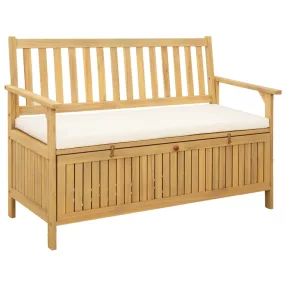 Tárolópad 2 -Seater 120 x 63 x 84 cm Négyszögletes