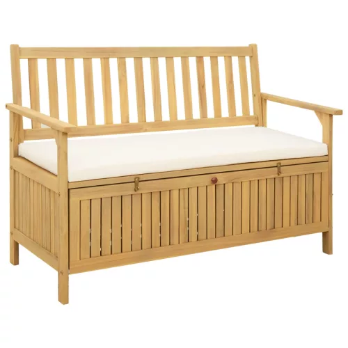Tárolópad 2 -Seater 120 x 63 x 84 cm Négyszögletes