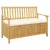 Tárolópad 2 -Seater 120 x 63 x 84 cm Négyszögletes