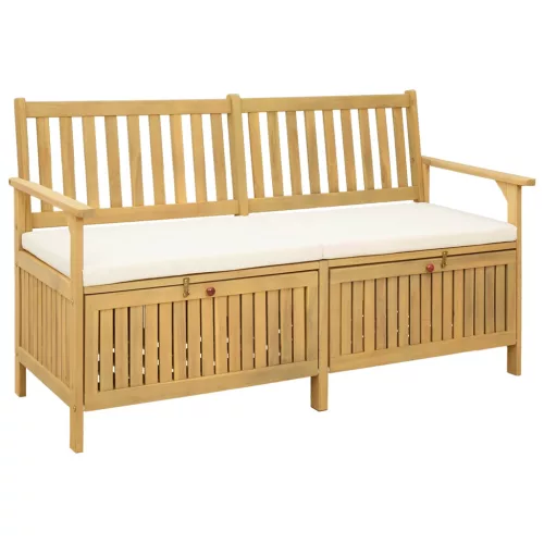 Tárolópad 2 -Seater 148 x 63 x 84 cm Négyszögletes