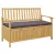 Tárolópad 2 -Seater 120 x 63 x 84 cm Négyszögletes
