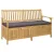 Tárolópad 2 -Seater 148 x 63 x 84 cm Négyszögletes
