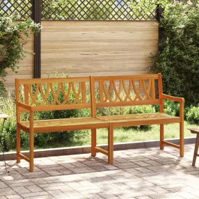 Kerti pad Természetes 180 x 55,5 x 90 cm Tömör Akácfa