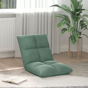 vidaXL Padló szék Tengeri Zöld 50 x 61 x 57 cm Bársony