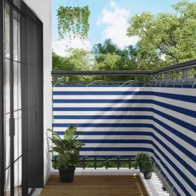   vidaXL Erkély Szúnyogháló Kék és Fehér 110 x 400 cm Oxford Szövet