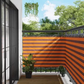   vidaXL Erkély Szúnyogháló Narancs és Barna 110 x 500 cm Oxford Szövet