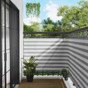   vidaXL Erkély Szúnyogháló Világosszürke és fehér 120 x 500 cm
