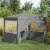 vidaXL Partysátor Világosszürke 250 x 250 x 240 cm PE és acél