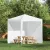 vidaXL Parti sátor oldalfal 2 pcs Fehér 200 x 195 cm PE és acél