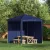 vidaXL Parti sátor oldalfal 2 pcs Kék 200 x 195 cm PE és acél
