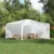 vidaXL Parti sátor oldalfal 2 pcs Fehér 400 x 195 cm PE és acél