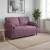 Kétüléses Kanapé Lila 158 x 83 x 95 cm Bársony