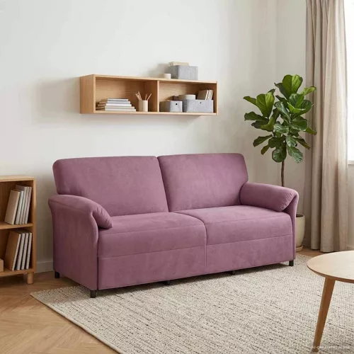 3-Fős kanapé Lila 198 x 83 x 95 cm Bársony