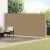 vidaXL Húzható oldalsó napernyő Tópszínű 300 x 220 cm Poliészter