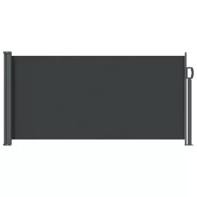  vidaXL Húzható oldalsó napernyő Fekete 300 x 100 cm Poliészter