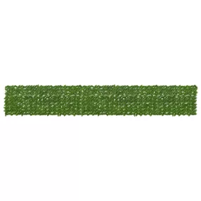   vidaXL Erkély képernyő levelekkel Zöld és Sárga 500 x 75 cm