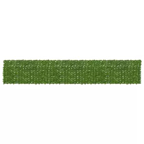   vidaXL Erkély képernyő levelekkel Zöld és Sárga 600 x 100 cm