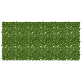   vidaXL Erkély képernyő levelekkel Zöld és Sárga 300 x 150 cm
