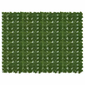 vidaXL Erkély képernyő levelekkel Zöld 200 x 150 cm