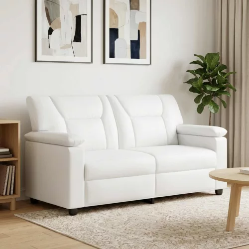 Kanapé Fehér 171 x 85 x 93 cm Műbőr