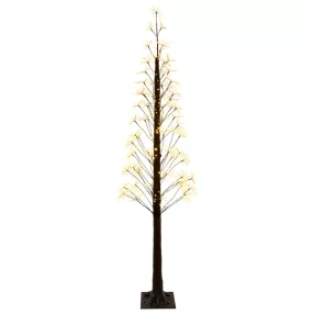   Karácsonyi csillagfény Barna 25 x 25 x 210 cm Műanyag 560 LED