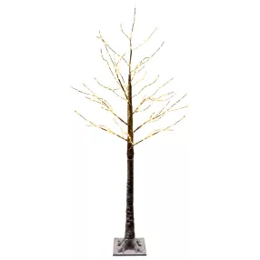   Havas LED-es karácsonyfa Barna 22 x 22 x 150 cm Műanyag 232 LED
