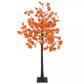   LED juharfa karácsonyfa Barna 22 x 22 x 150 cm Műanyag 96 LED