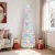 Pop-up LED-es karácsonyfa 180 cm 150 LED PVC és PET Fehér