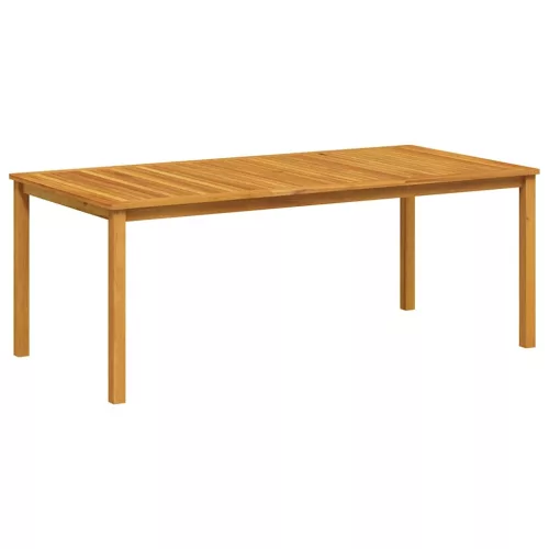 Tömör akácfa kerti asztal 200 x 100 x 74 cm