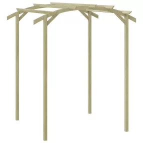   Kerti pergola impregnált fenyőfalécekből 180 x 197 x 210 cm