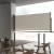 krémszínű behúzható oldalsó terasz napellenző 100 x 300 cm