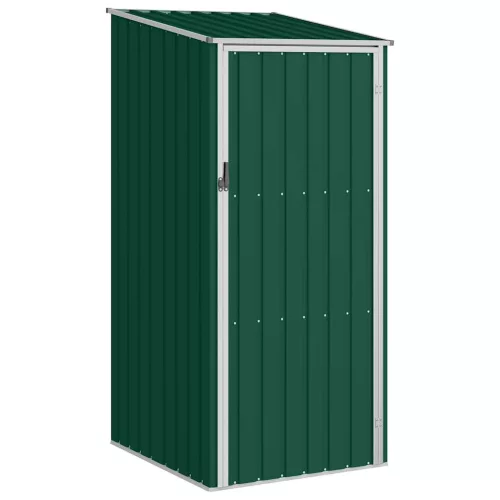 zöld horganyzott acél kerti fészer 87 x 98 x 159 cm