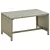 vidaXL bézs polyrattan dohányzóasztal 70 x 40 x 38 cm