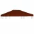 terrakotta pavilon tetőponyva 310 g/m² 3 x 4 m