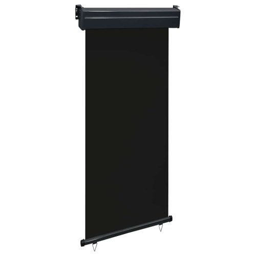 fekete erkély oldalnapellenző 105 x 250 cm