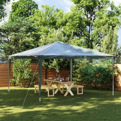 zöld rendezvénysátor 4 x 4 m 90 g/m²