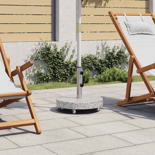 kerek szürke gránit napernyőtalp 30 kg