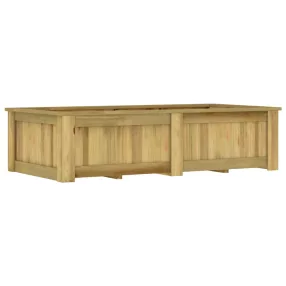 vidaXL impregnált fenyőfa magaságyás 196 x 100 x 50 cm