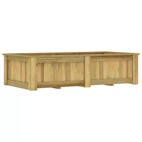 vidaXL impregnált fenyőfa magaságyás 196 x 100 x 50 cm