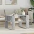vidaXL Dohányzóasztal Beton Szürke 66 x 49,5 x 45 cm Faanyag