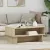 vidaXL Dohányzóasztal Sonoma tölgy 80 x 46 x 35 cm Faanyag