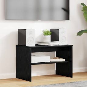 vidaXL TV szekrény Fekete tölgy 60 x 35 x 40 cm Faanyag