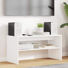 vidaXL TV szekrény Fehér 80 x 35 x 40 cm Faanyag