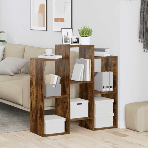 vidaXL Széf Füstölt tölgy 90 x 30 x 90 cm