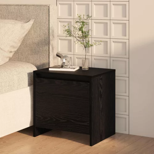 Éjjeliszekrény Fekete tölgy 45 x 34 x 44,5 cm Faanyag